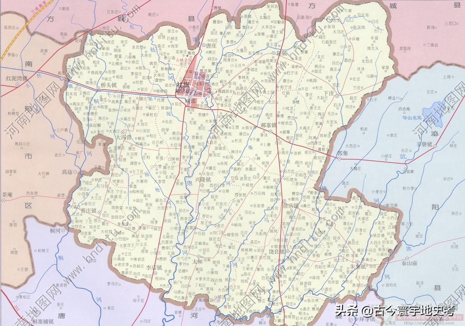 最新河南省行政区划详解