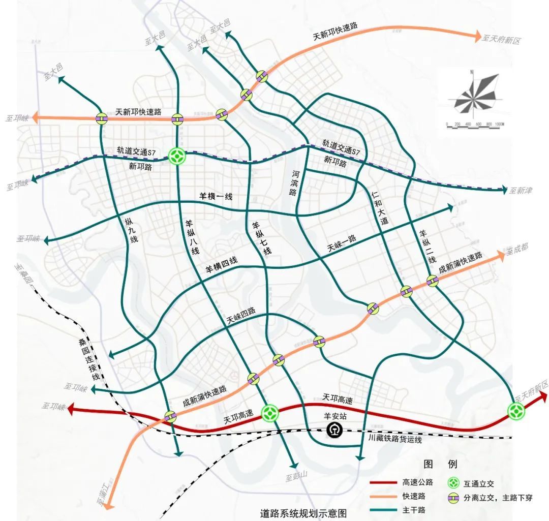 安居区未来交通蓝图，最新道路规划图发布